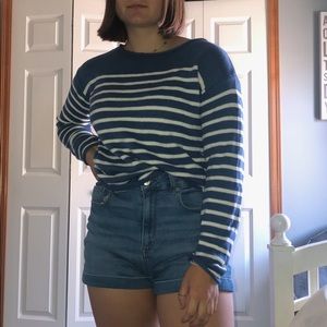 striped sweater
